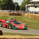Illustration for article titled NOOOO! A Mazda 767B Race Car Bites The Dust At Goodwood